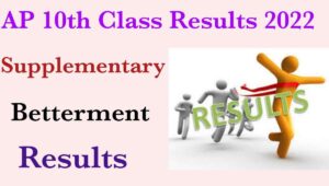 AP 10th Supplementary Result 2022