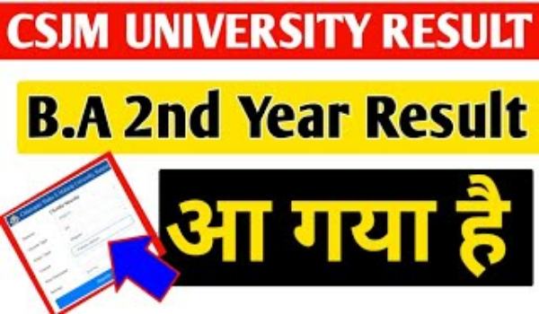 Kanpur University BA 2nd year result 2022