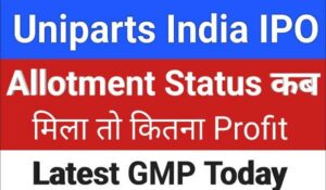 Unipart India IPO Allotment Status